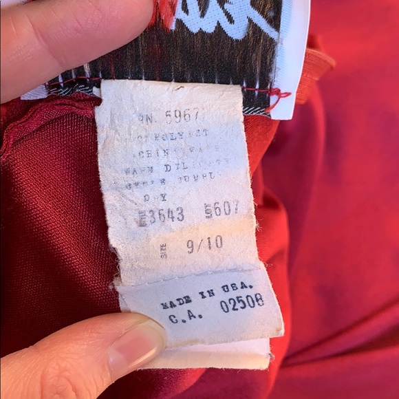 Vintage Raspberry Pink Shimmery Dress - Picture 9 of 15